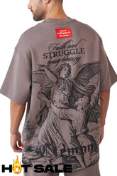 Camiseta Oversize Hombre Clemont Patema S Camiseta